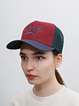 Бейсболка LIERYS арт. 7761109 TRUCKER CAP (бордовый / синий)